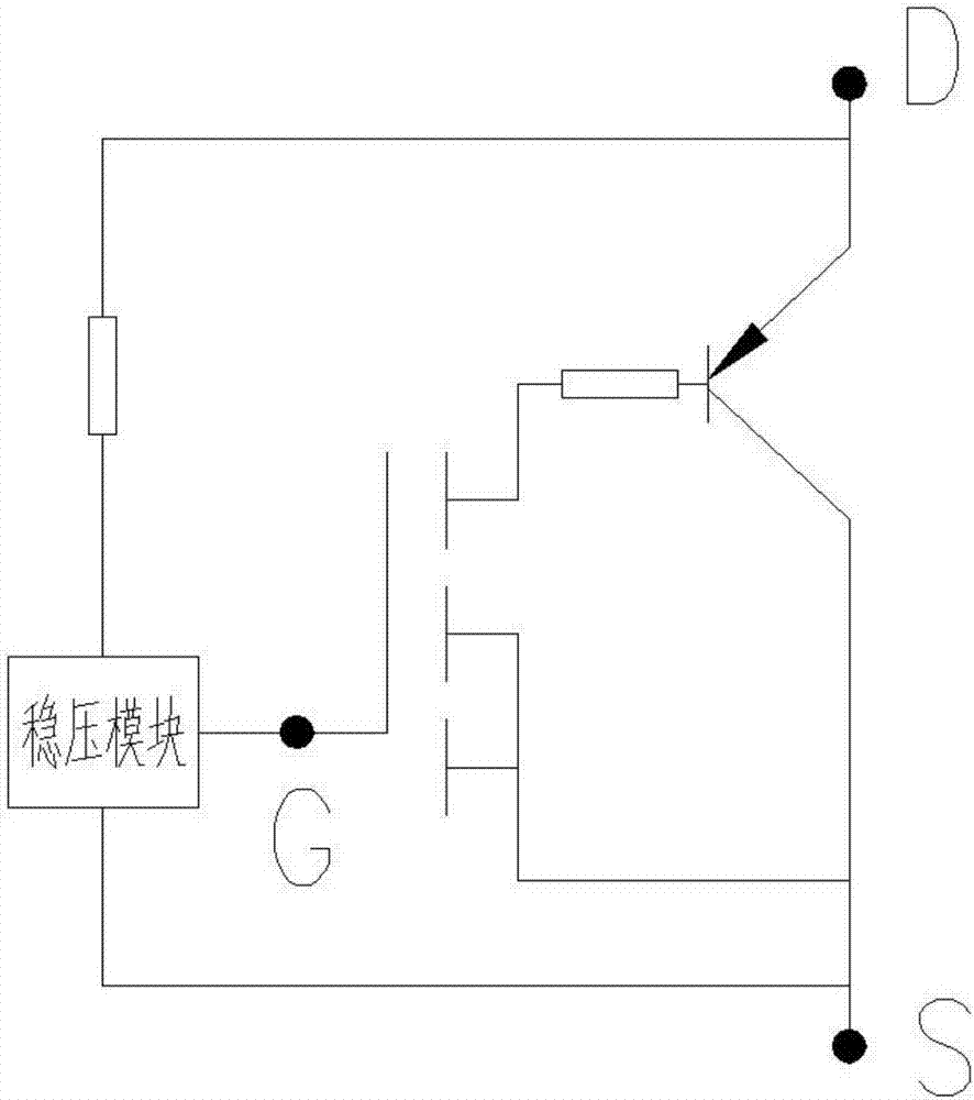 Light-operated IGBT realization method and structure based on tunneling effect