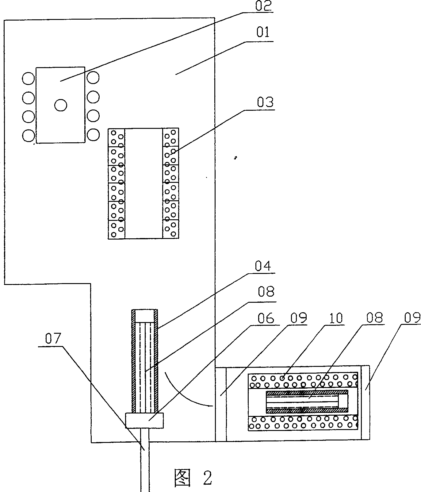 Method of producing major diameter TbDyFe-base alloy directionally solidified crystal