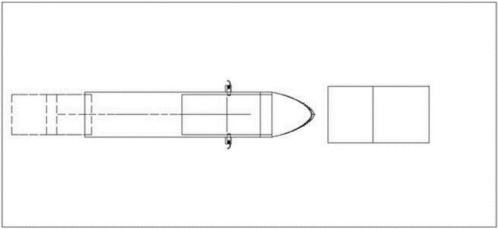 Device for testing pier collision system based on ship anti-collision device and test method thereof