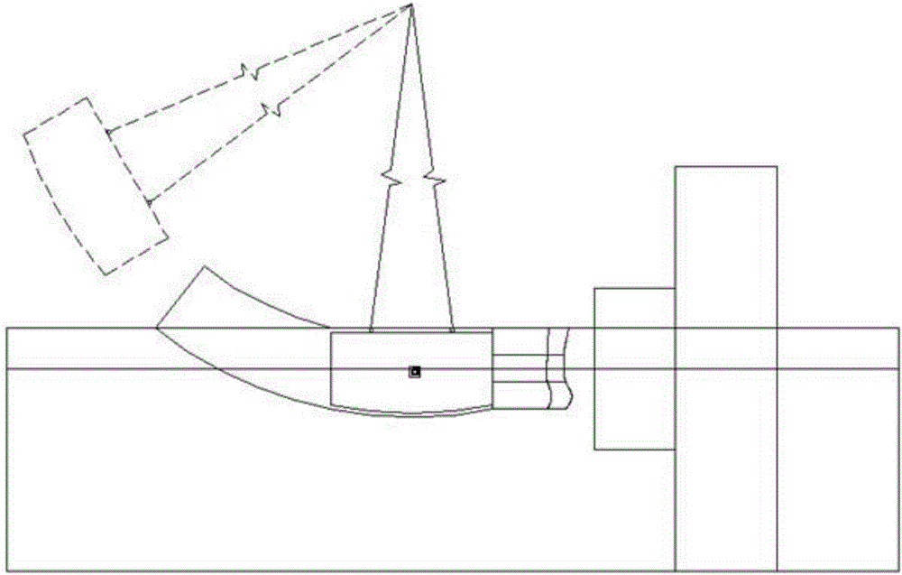 Device for testing pier collision system based on ship anti-collision device and test method thereof