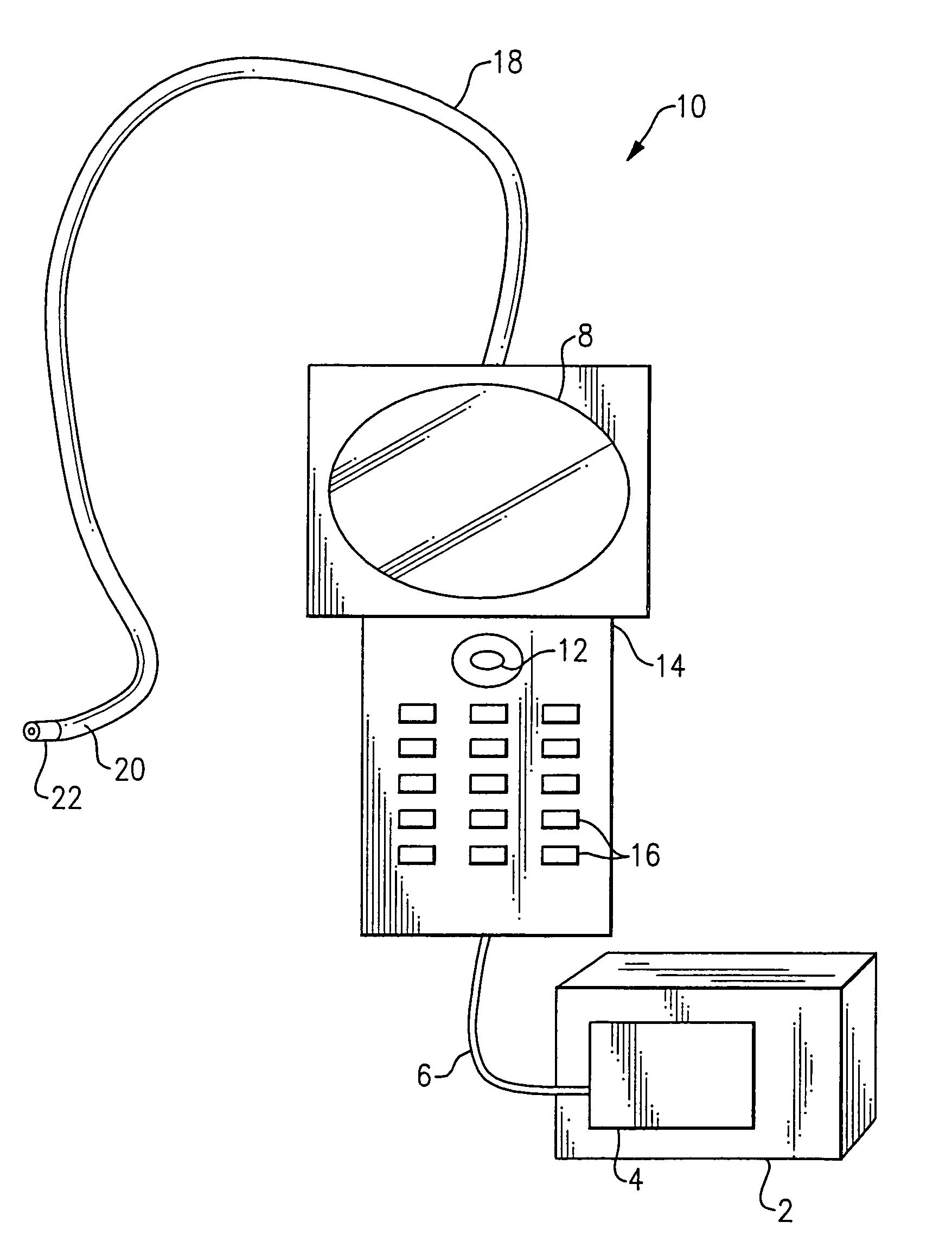 Method and apparatus for improving the operation of a remote viewing device by changing the calibration settings of its articulation servos