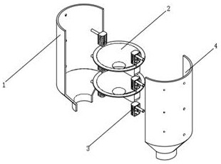 Latex powder spray drying tower