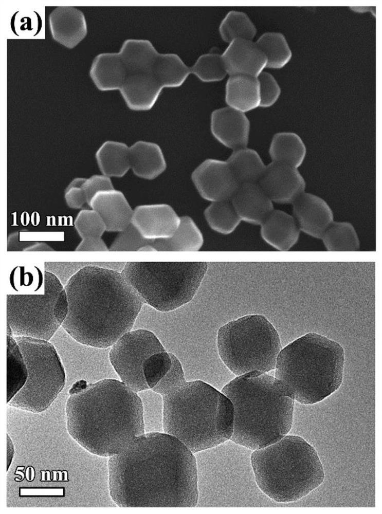 A kind of fluorescent nanoparticle and preparation method thereof