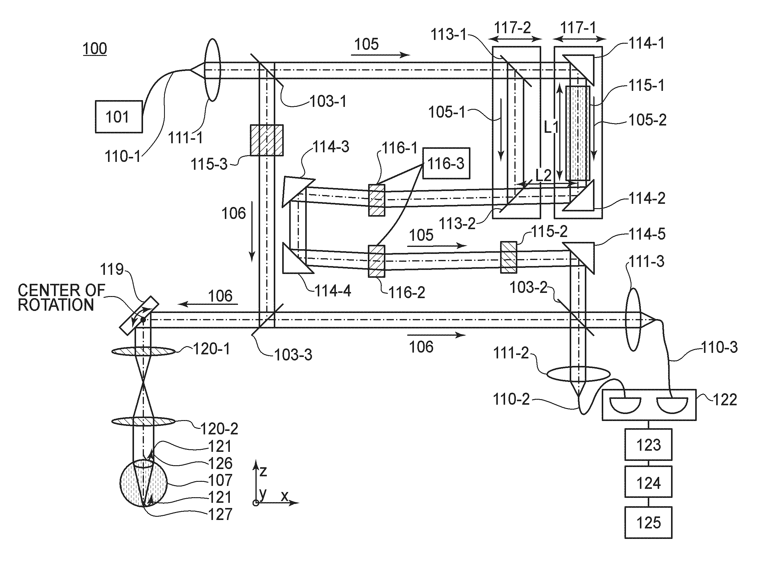 Optical coherence tomographic apparatus