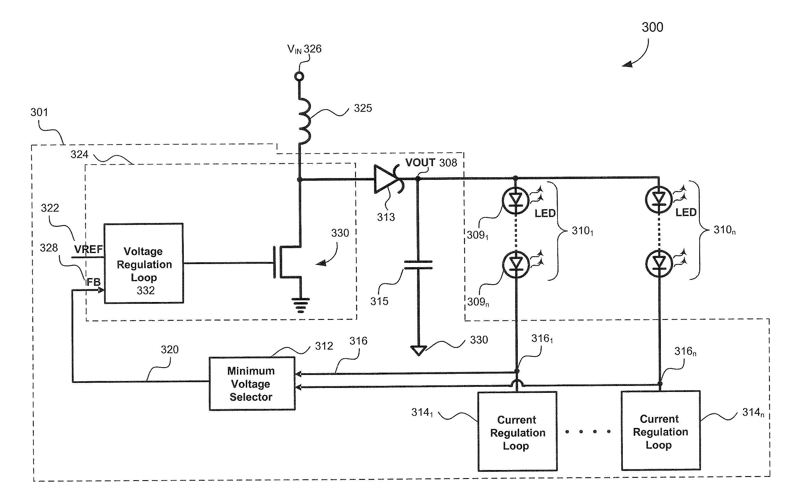 Single Inductor Serial-Parallel LED Driver