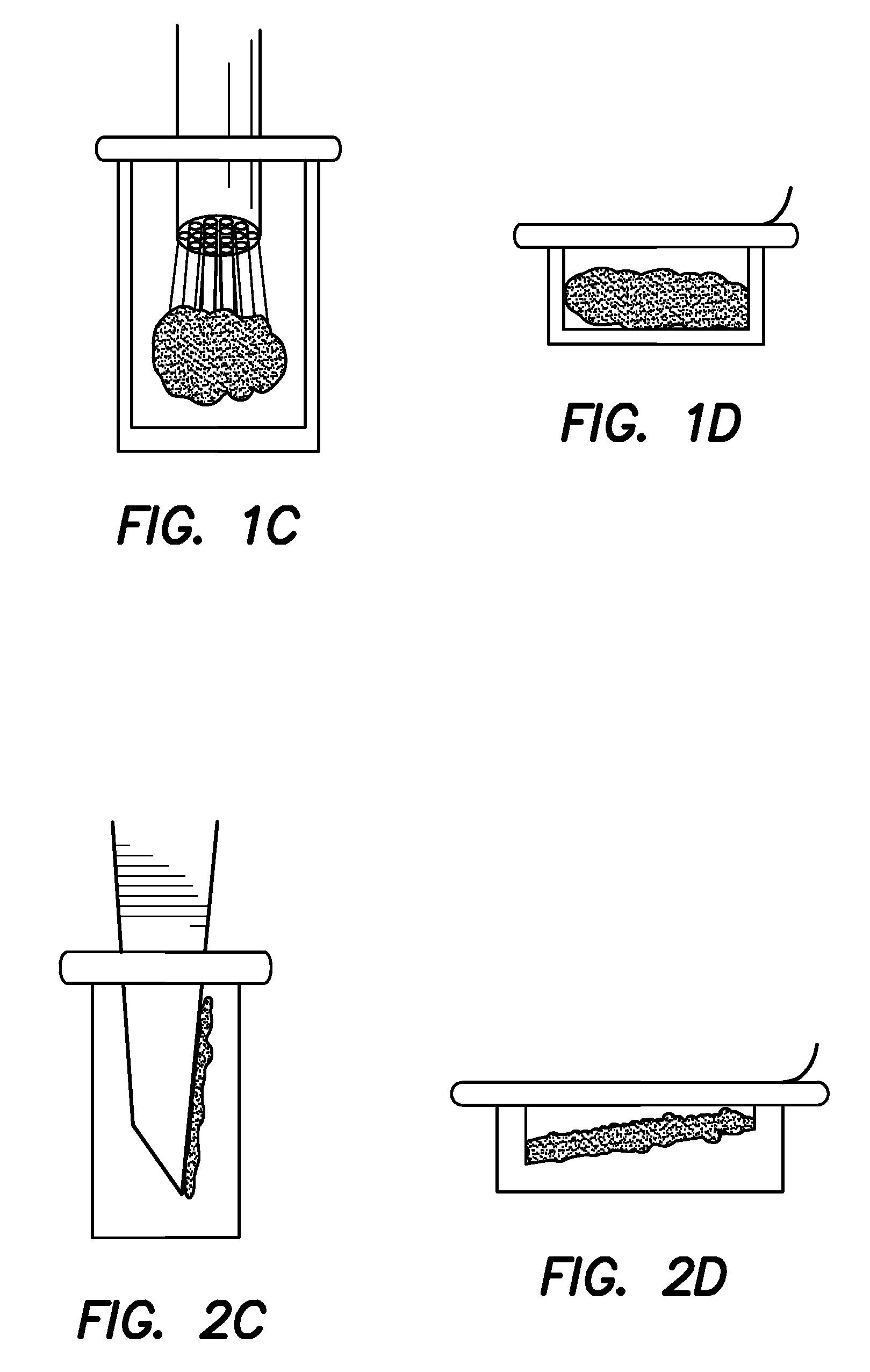 Probes and biofluids for treating and removing deposits from tissue surfaces