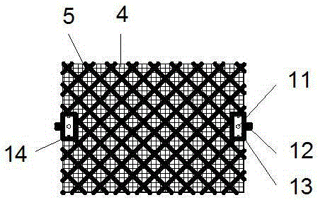 Ventilation window structure of substation