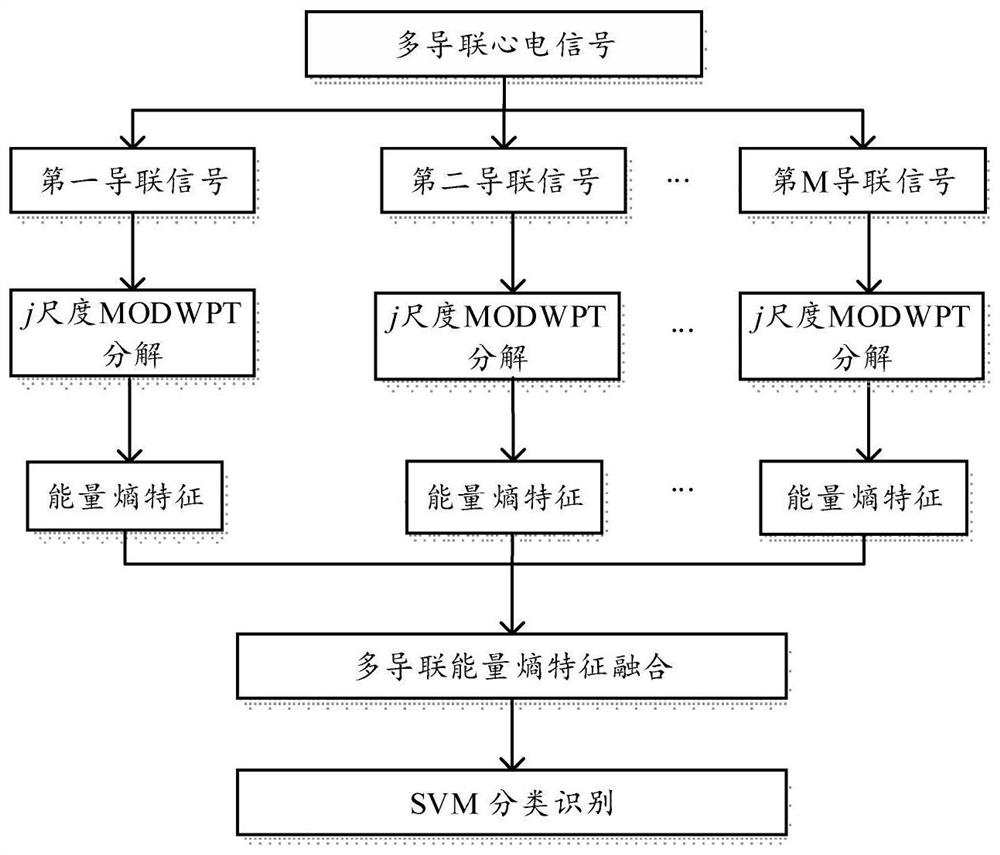 A feature extraction method and corresponding monitoring system for multi-lead ECG signals