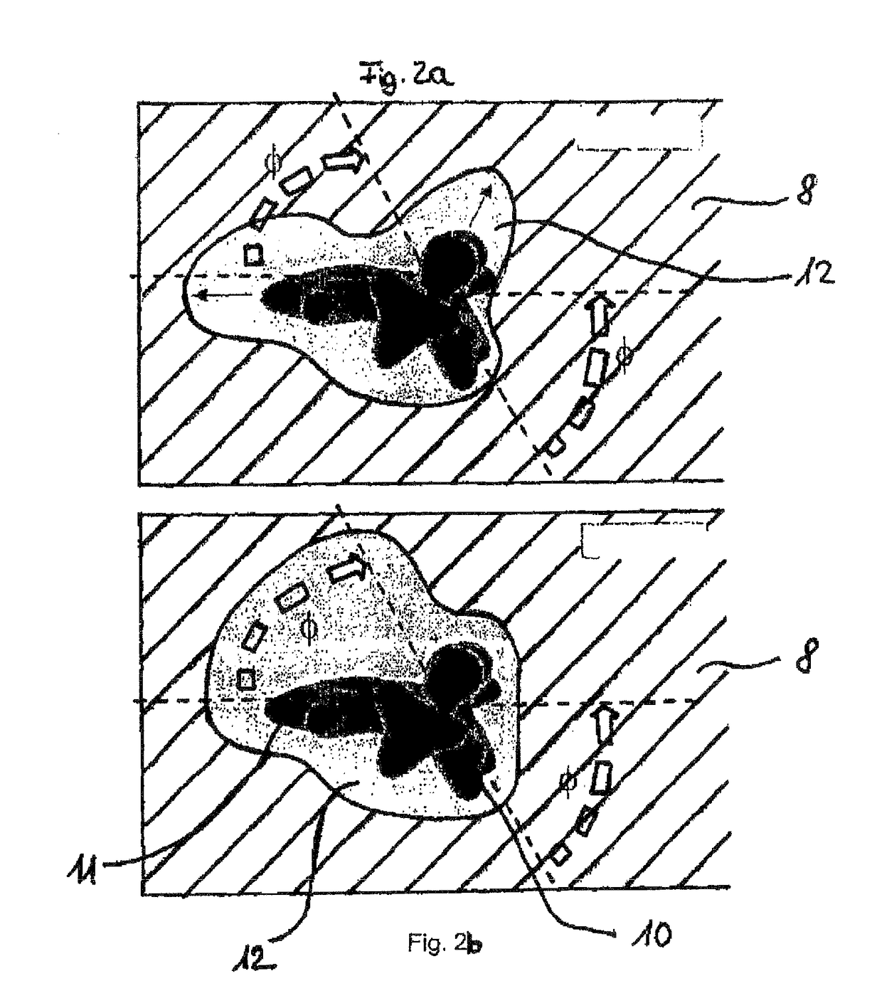 Material system containing endoperoxide with adaption of decomposition, and applications