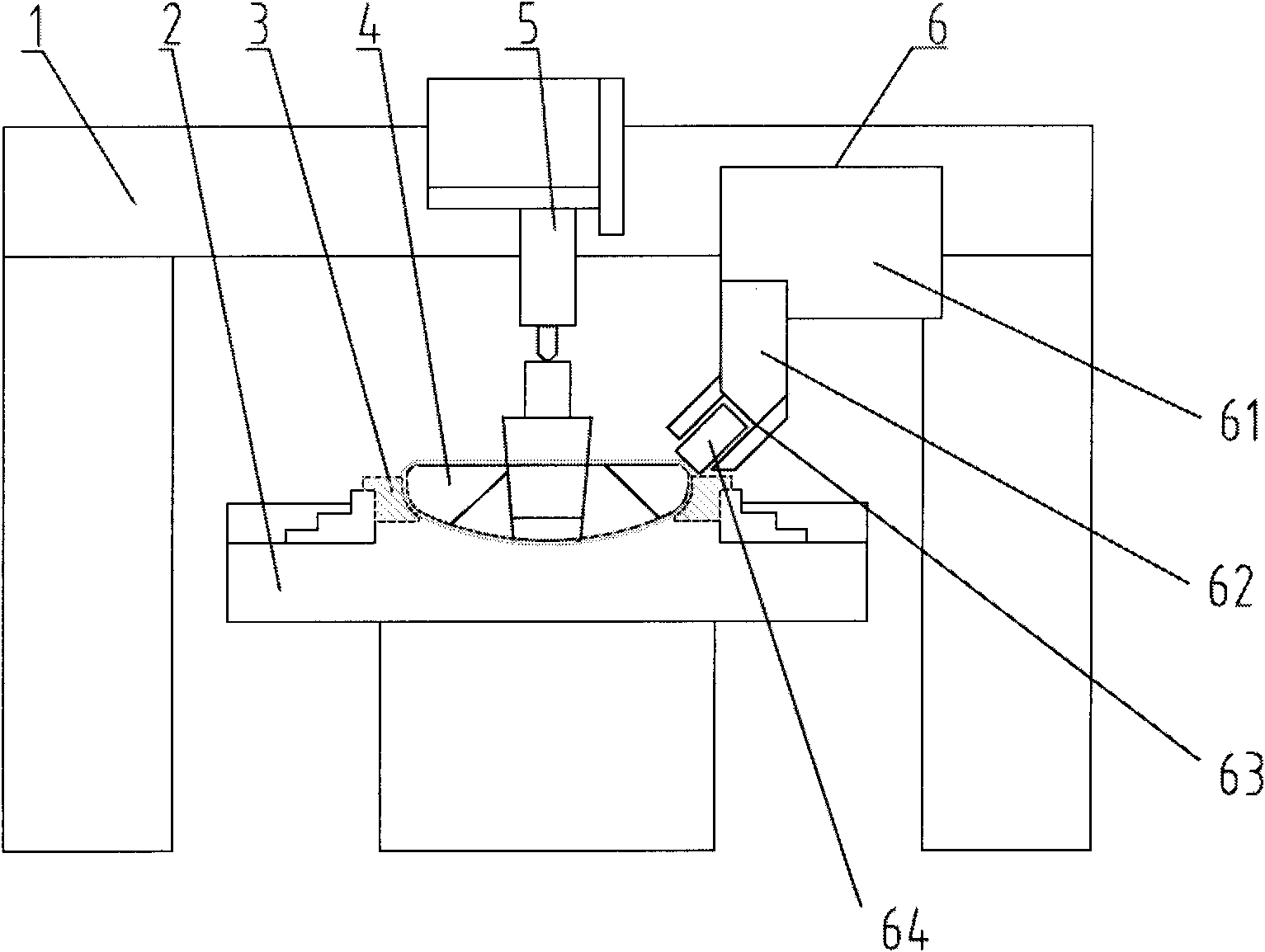 Closing tool for end socket of air cylinder