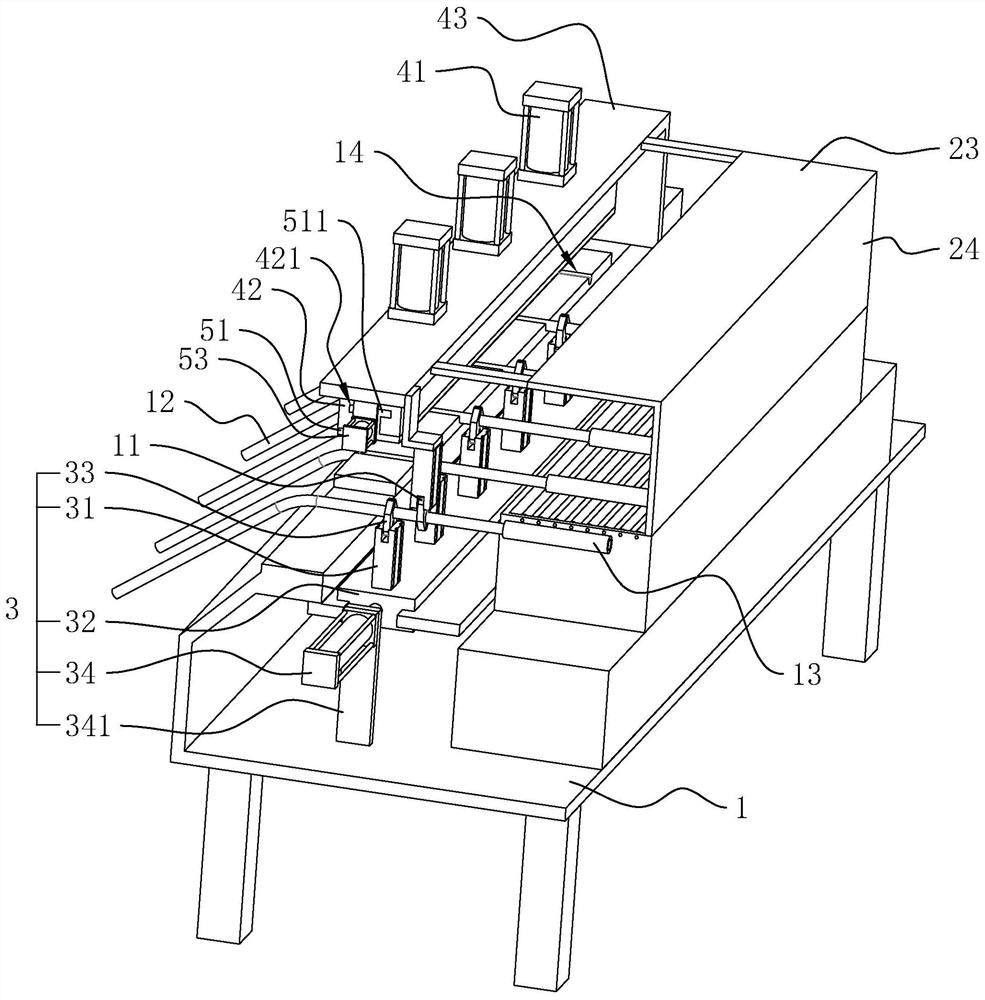 Heat shrink tube heating device