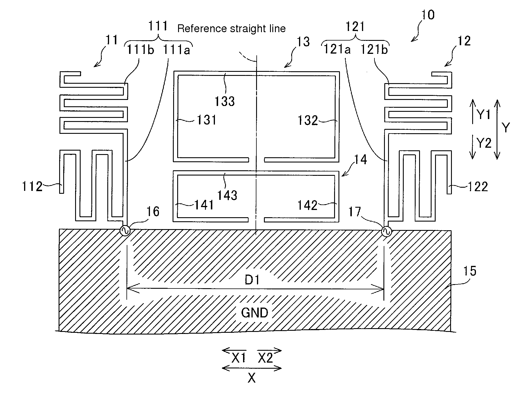 Multi-band compatible multi-antenna device and communication equipment