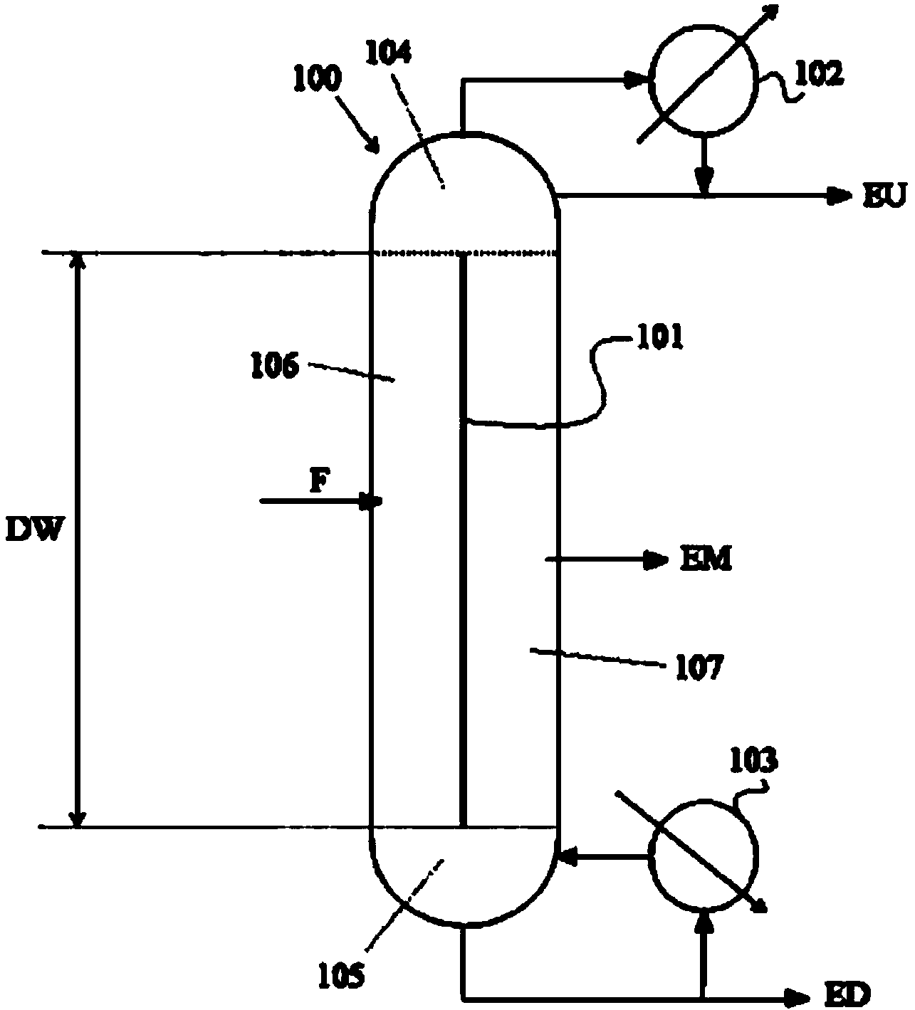 Trihalosilane refining device - Eureka | Patsnap