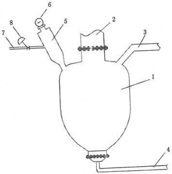 Cone pump for chemical fiber production and with dust setting and pressure tapping device