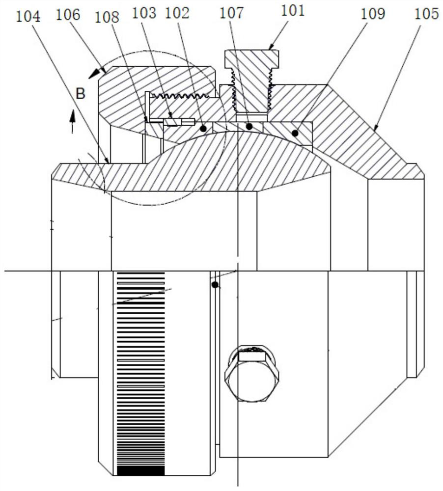 Flexible connection device performance test system and method