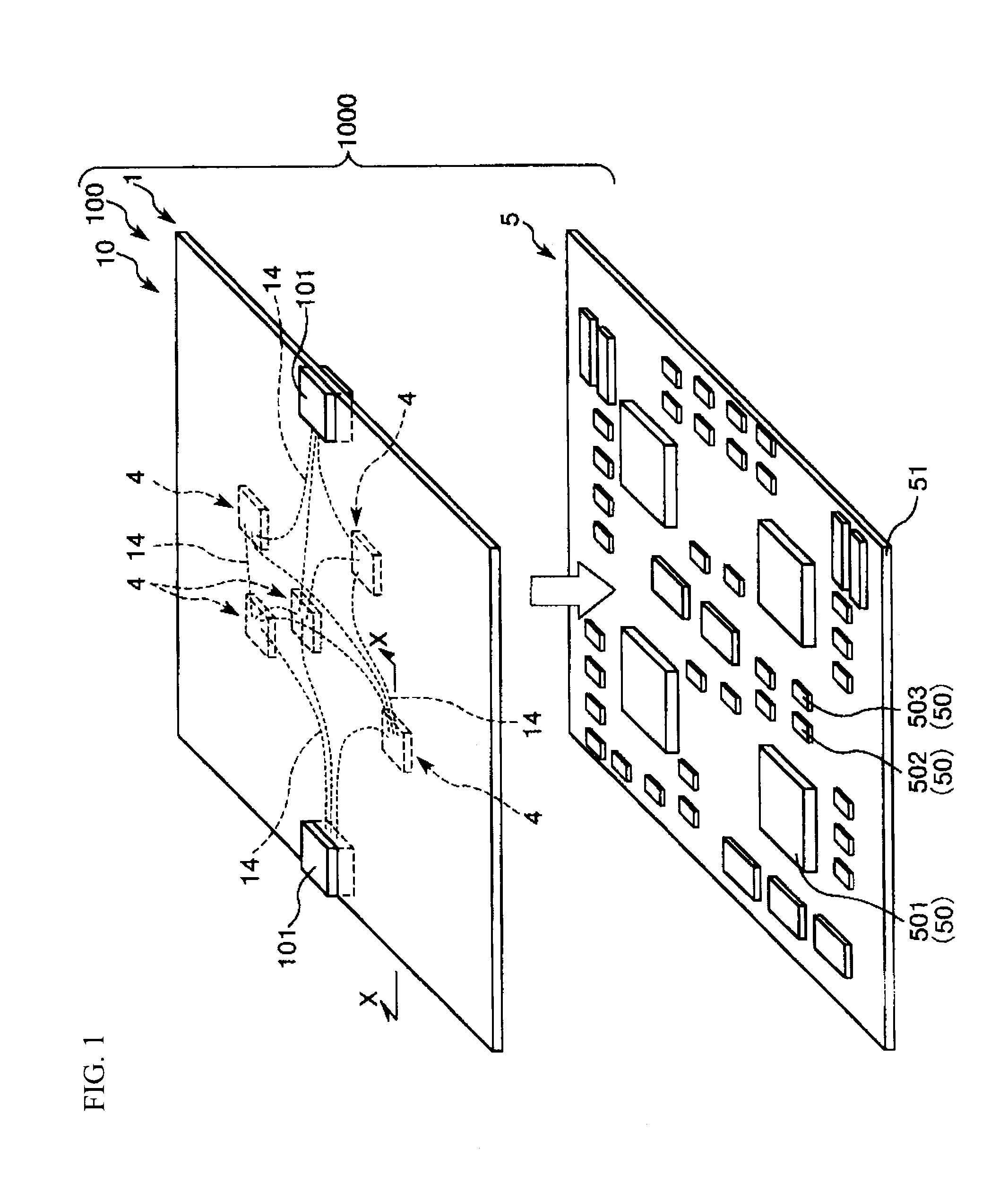 Optical waveguide, optical interconnection component, optical module, opto-electric hybrid board, and electronic device