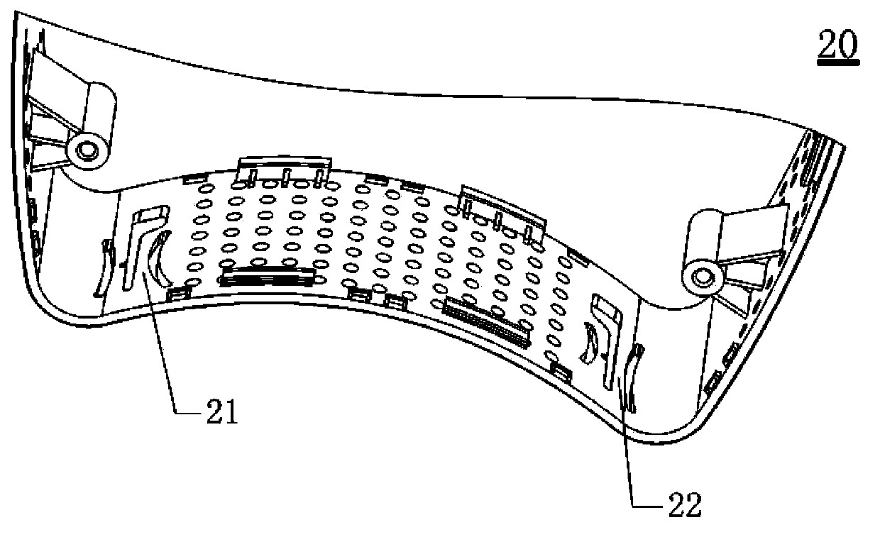 Buckle structure and electronic device employing same