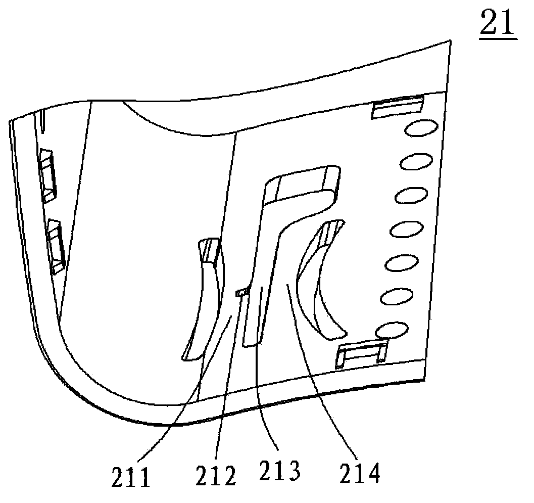 Buckle structure and electronic device employing same