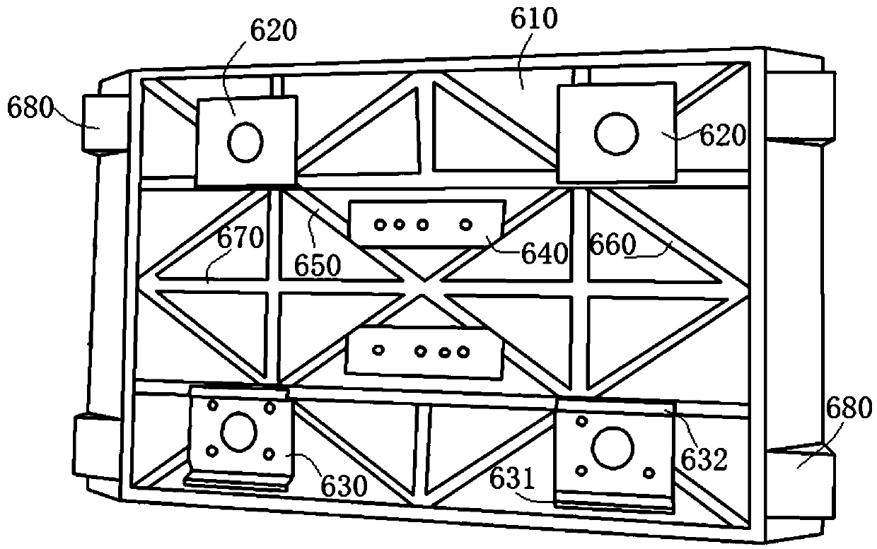 Milling machine sliding platform for storing workpieces