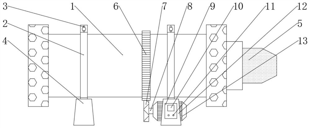 A ball mill automatic speed regulation system and method