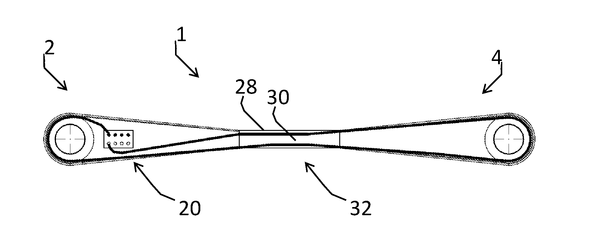 Cable and method for monitoring a cable