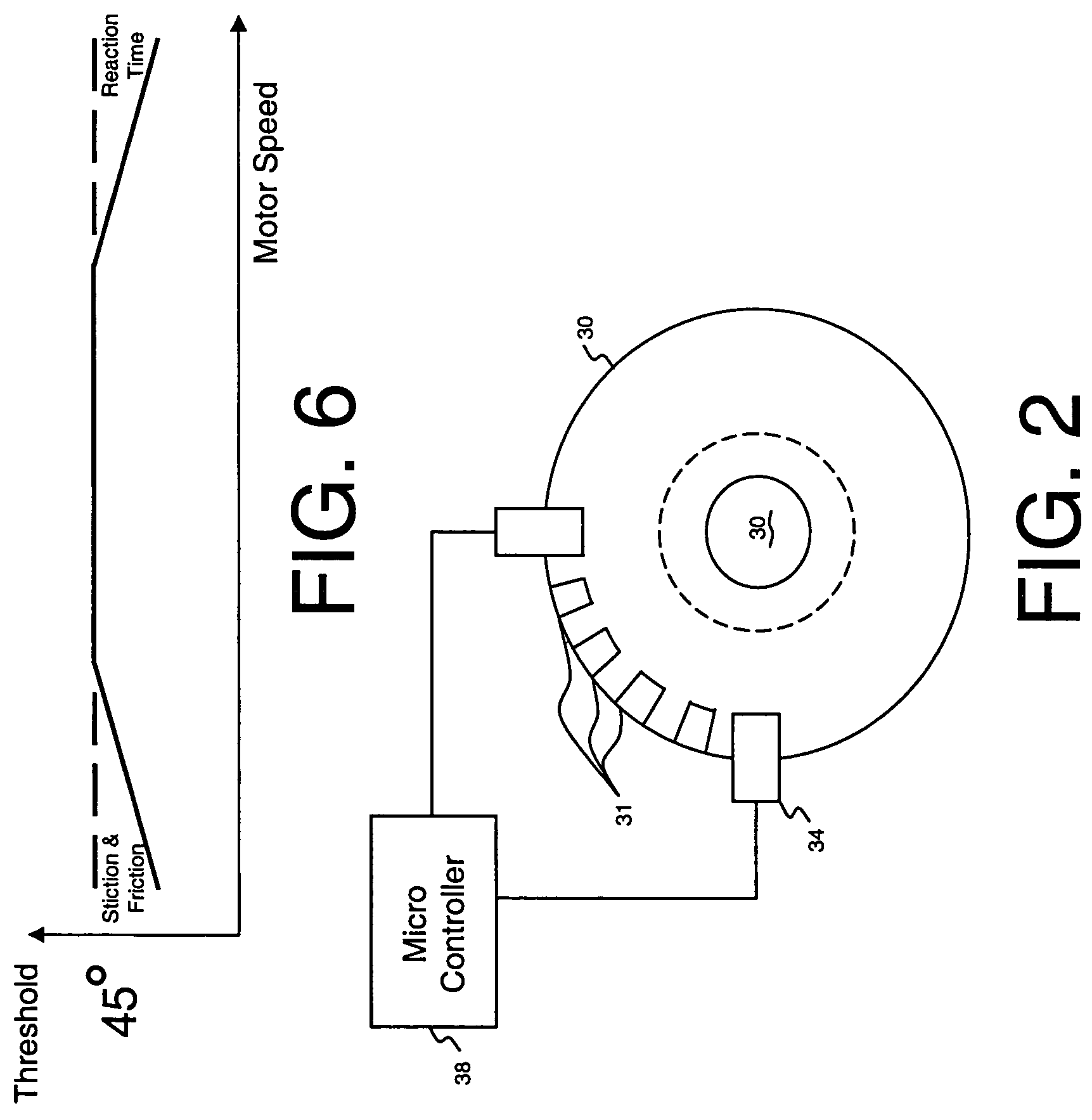 Method for detecting a bit jam condition using a freely rotatable inertial mass