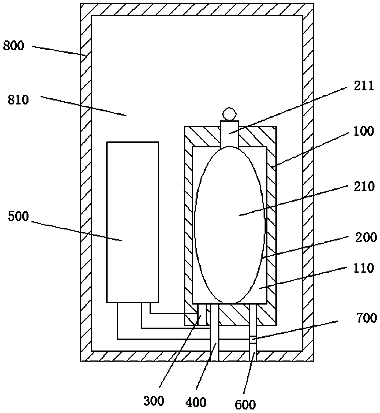 Pore pressure measuring device and system