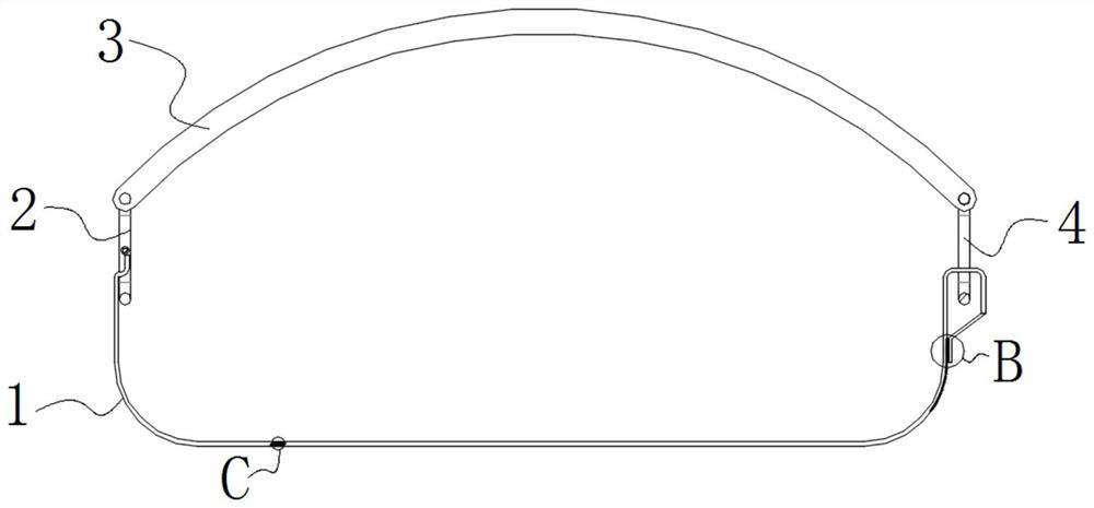 A breast cancer postoperative dressing device for oncology radiotherapy department nursing