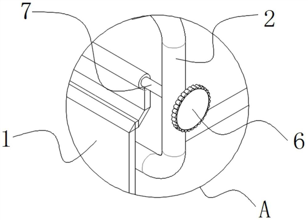 A breast cancer postoperative dressing device for oncology radiotherapy department nursing