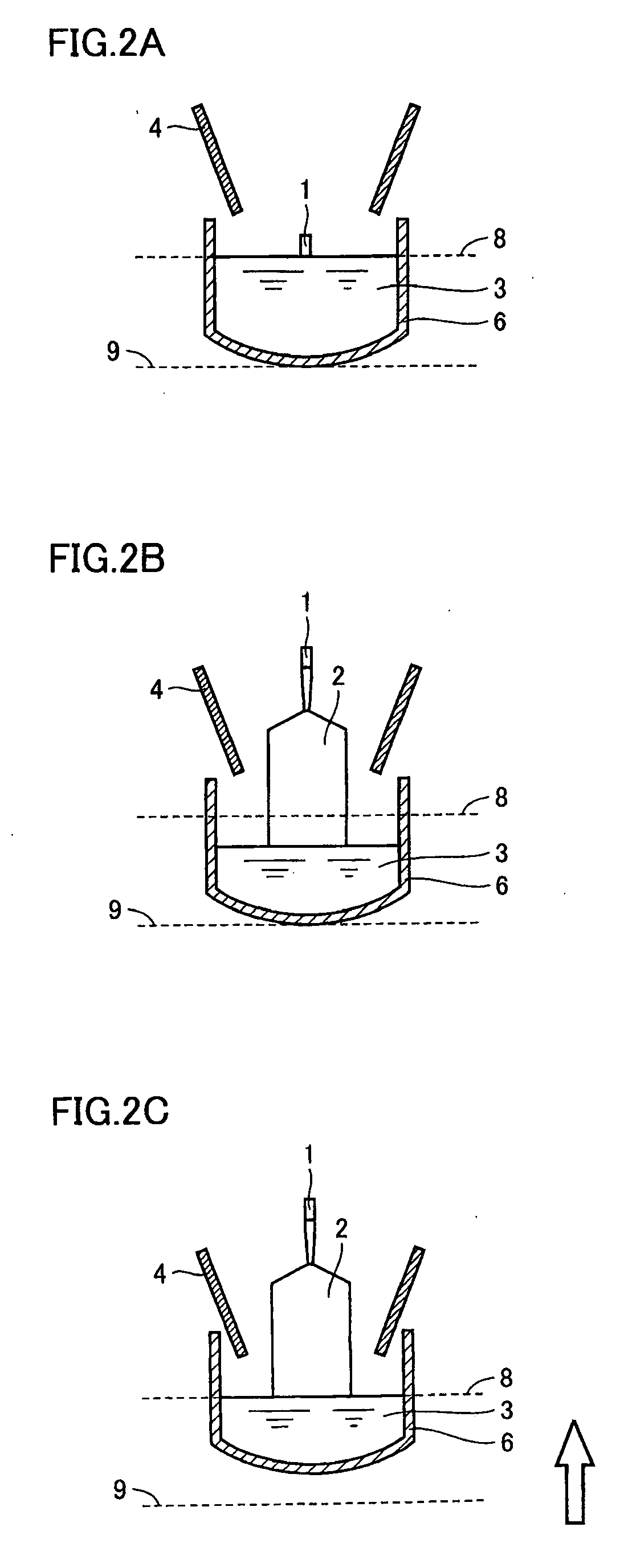 Melt surface position monitoring apparatus in silicon single crystal growth process