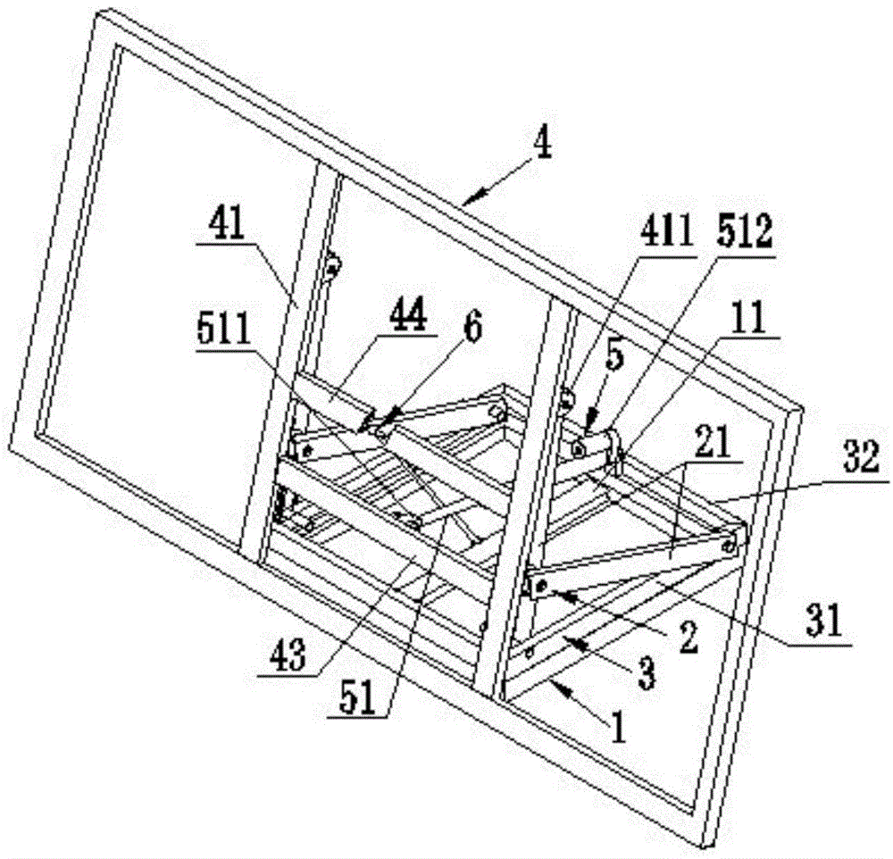 Automatic tracking frame device of solar panel