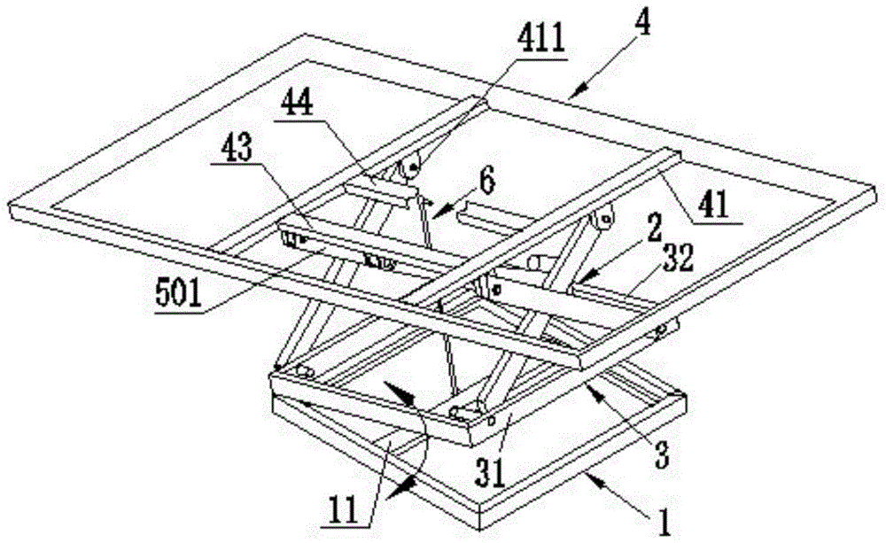 Automatic tracking frame device of solar panel