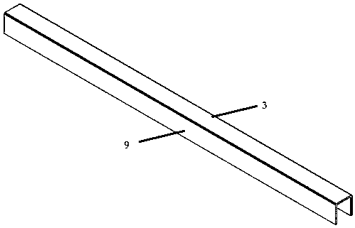 Fabricated partition wall steel keel system and fabricating method