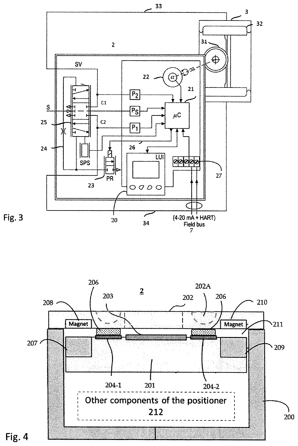 Valve positioner and user interface for valve positioner