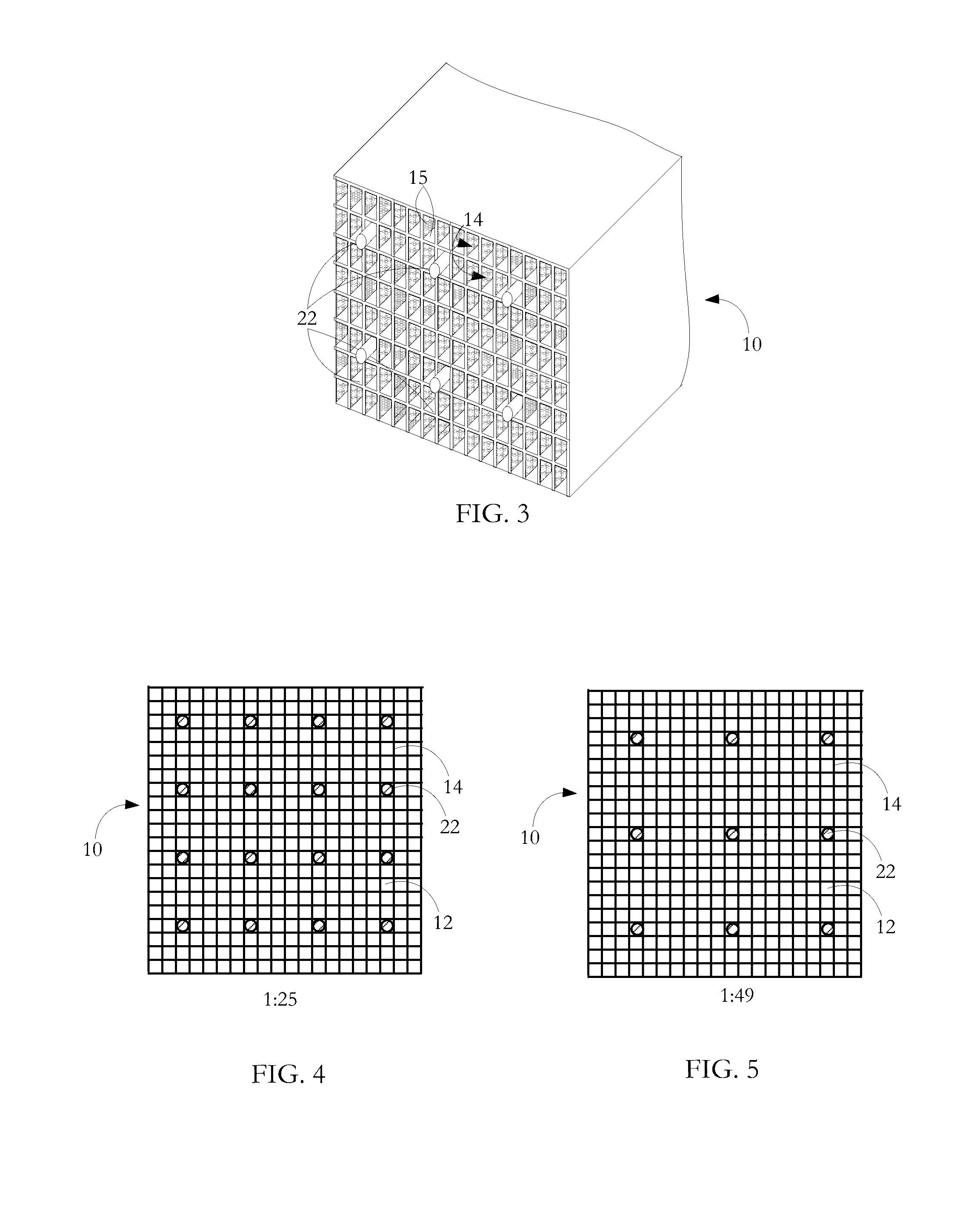 Apparatus and method for gaseous emissions treatment with enhanced catalyst distribution