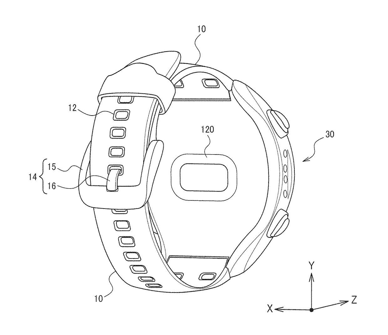 Wearable device, method for generating notification information, and system