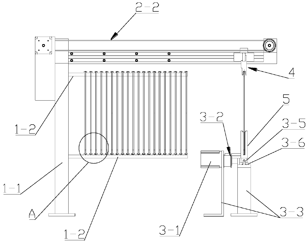 Stirrup automatic feeding machine