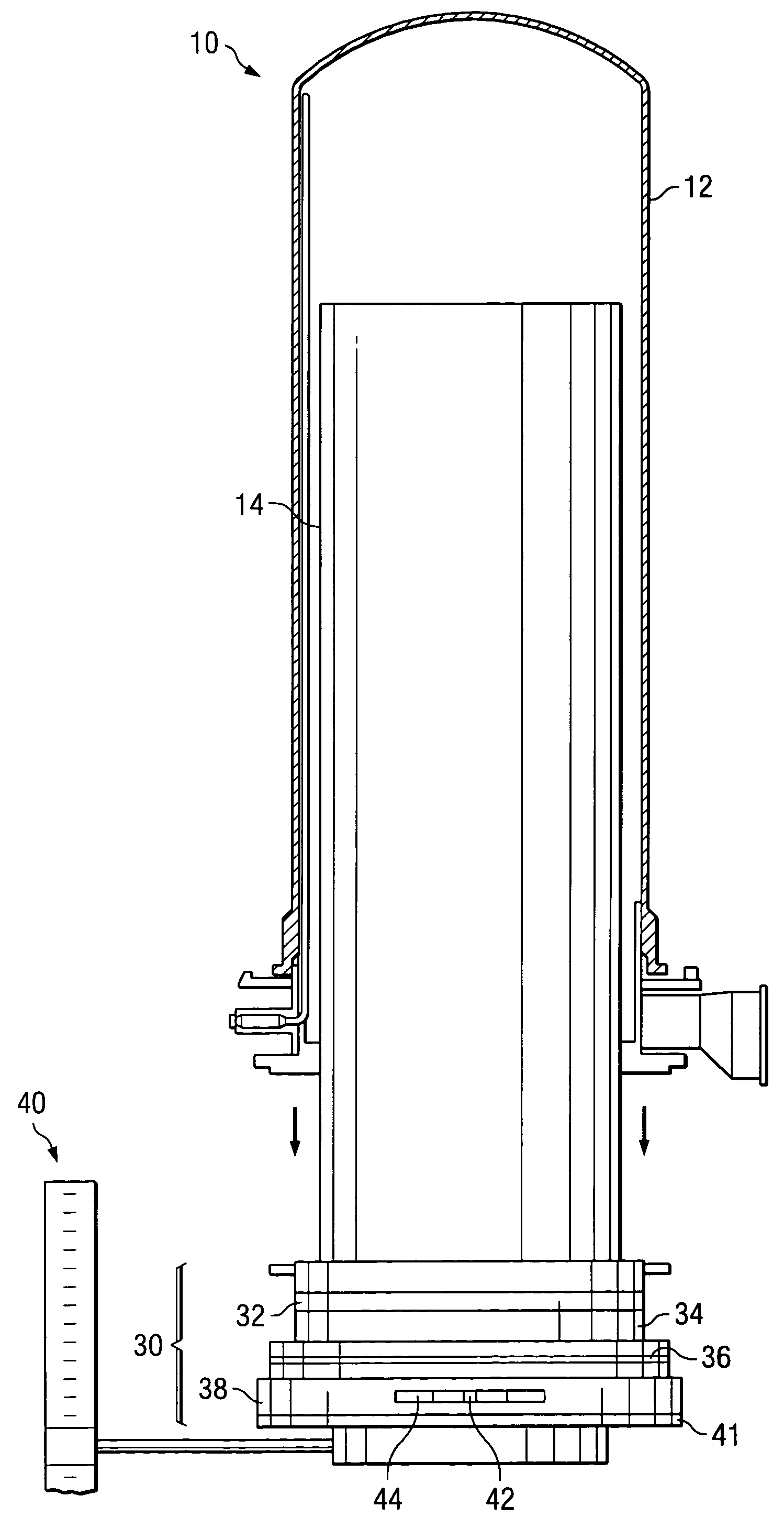 Hot liner insertion/removal fixture