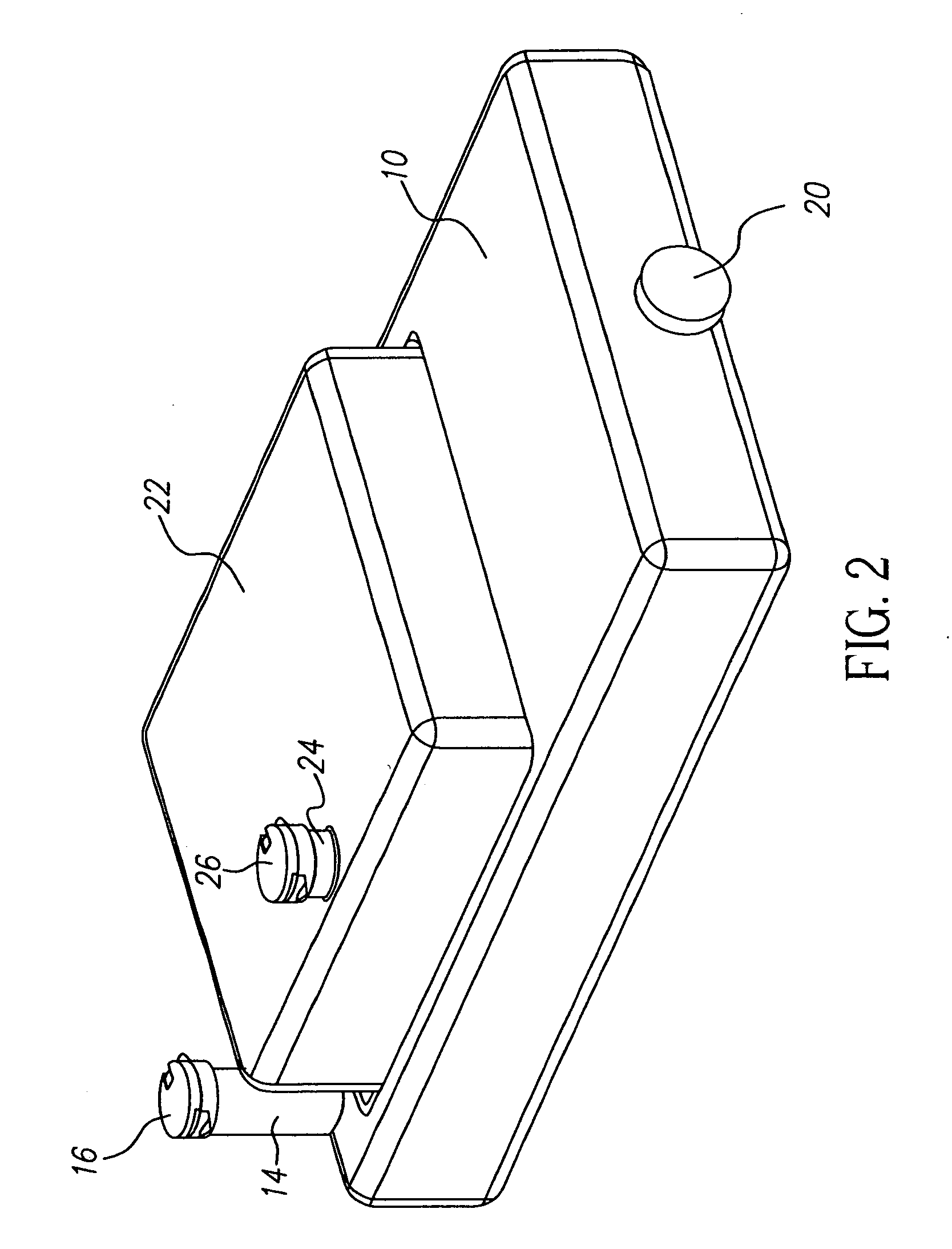 Mechanical interface using single stroke opener for multi-container chemical cartridge