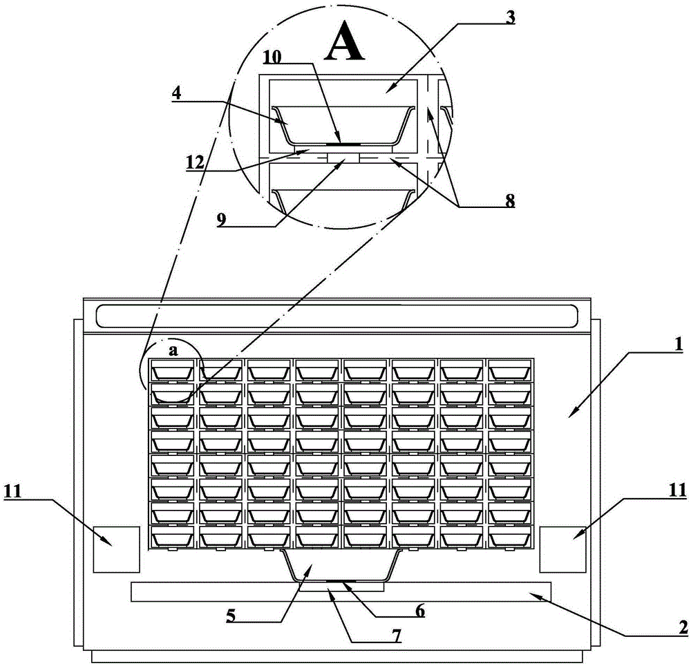 An intelligent storage and withdrawal medicine dispensing machine