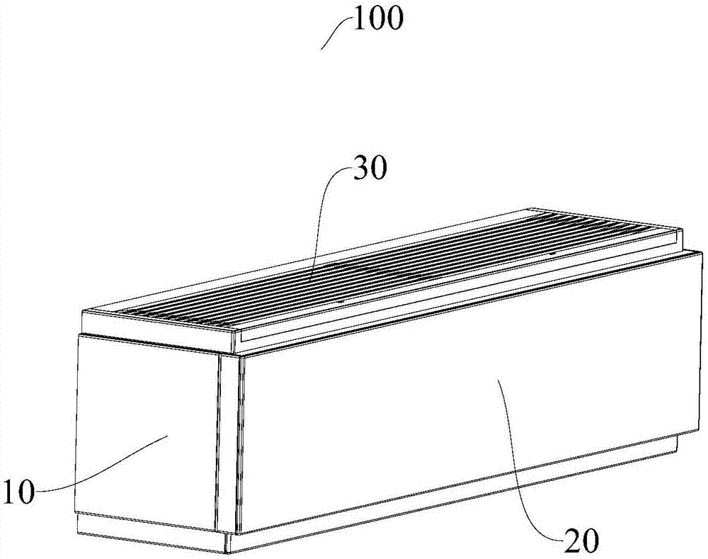 Shell assembly for air conditioner indoor unit and air conditioner indoor unit with same