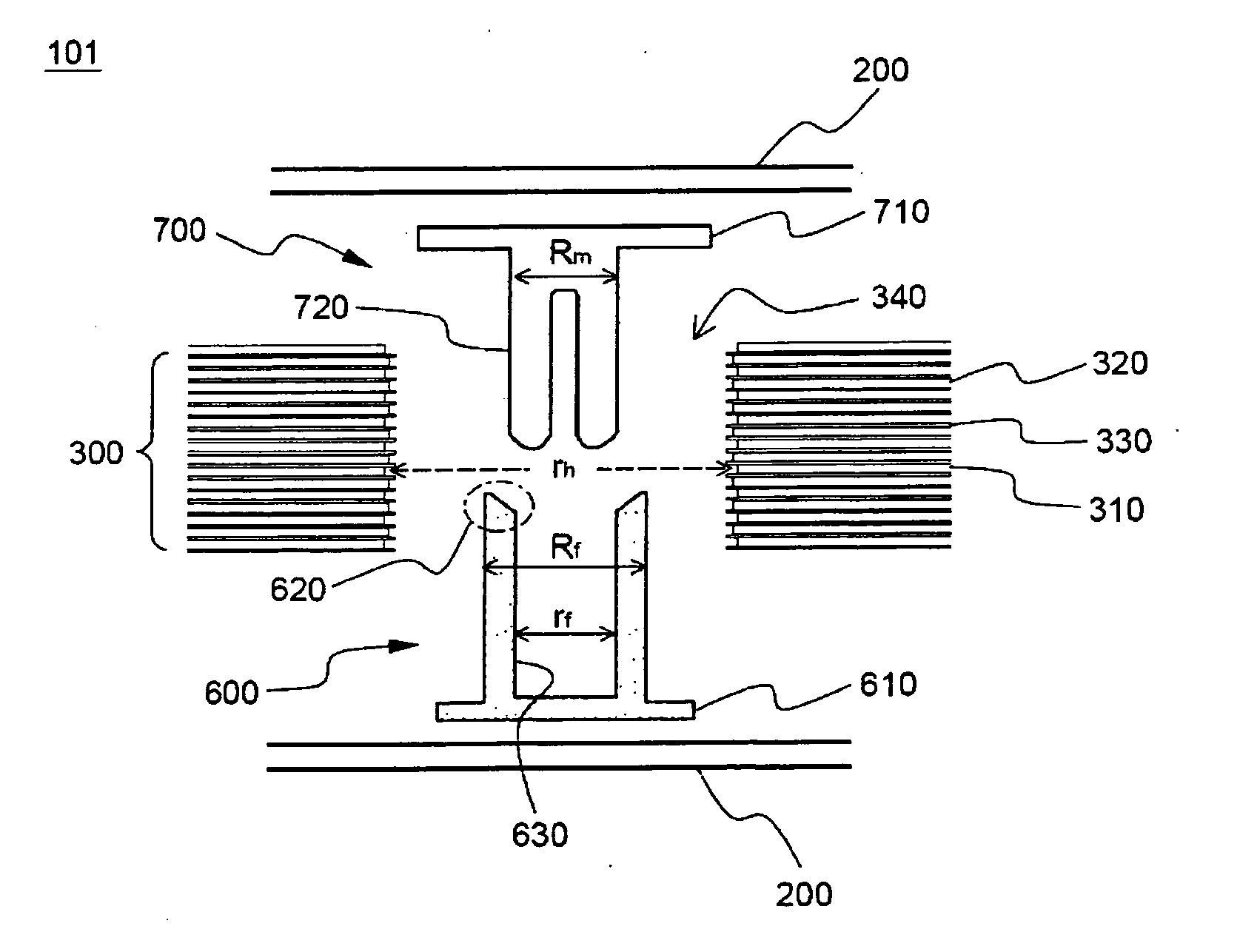 Electrode Assembly Having Member for Holding Electrodes and Secondary Battery Comprising the Same