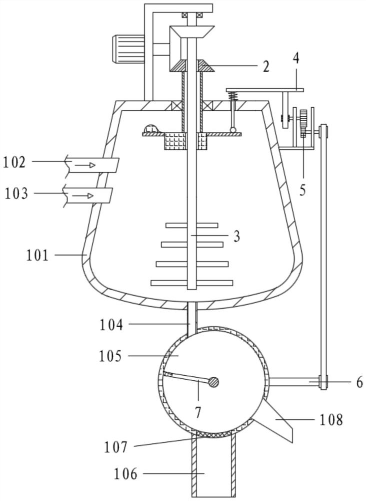 Sewage treatment device with automatic deslagging function