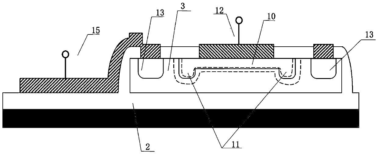 Reverse bias type silicon light-emitting SOI optoelectronic isolator, integrated circuit thereof and manufacturing method