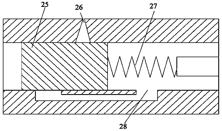 Drilling and punching integrated construction process of comb-shaped long drill hole in end-located drainage roadway