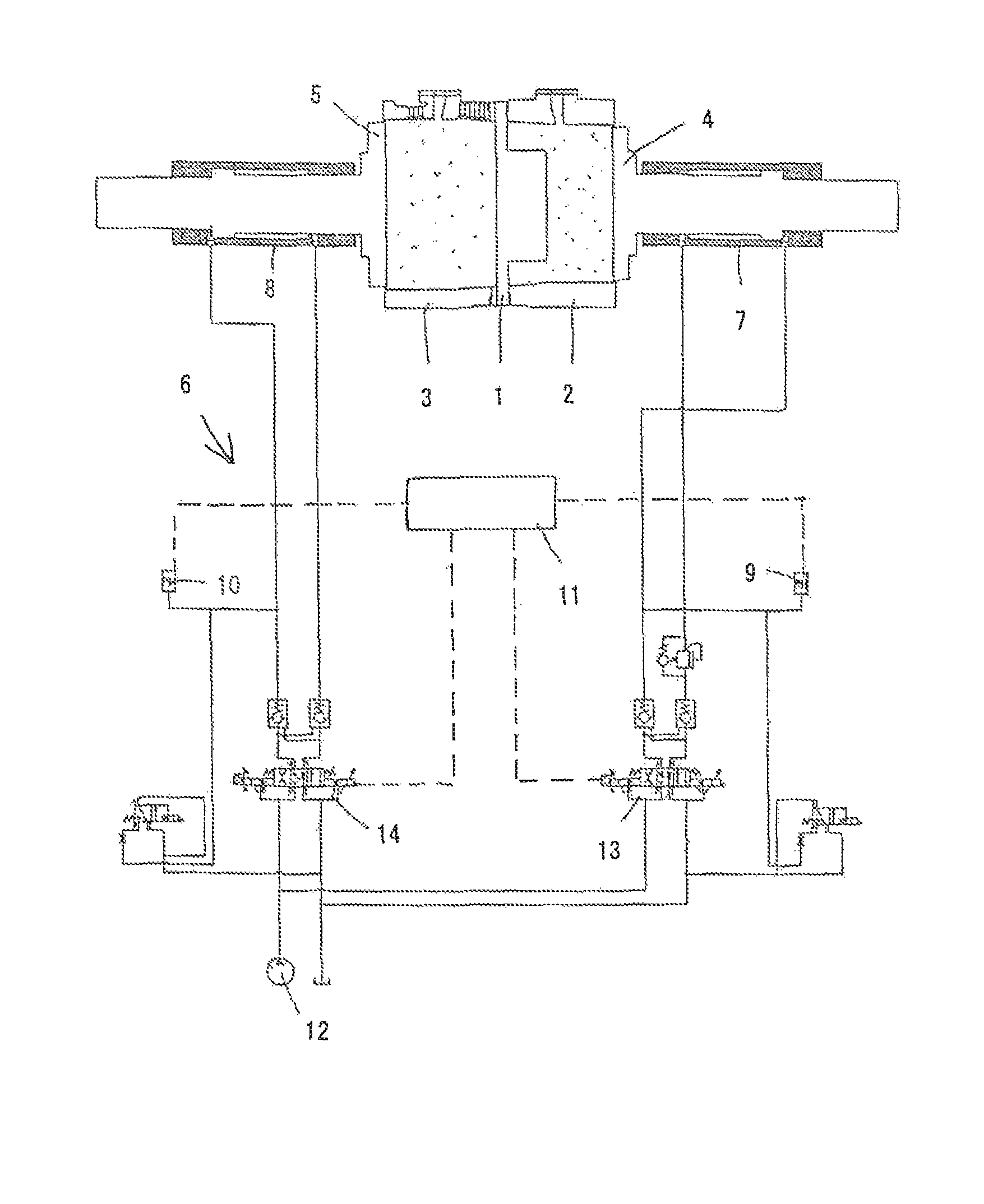 Method for making upper and lower molds and an apparatus therefor