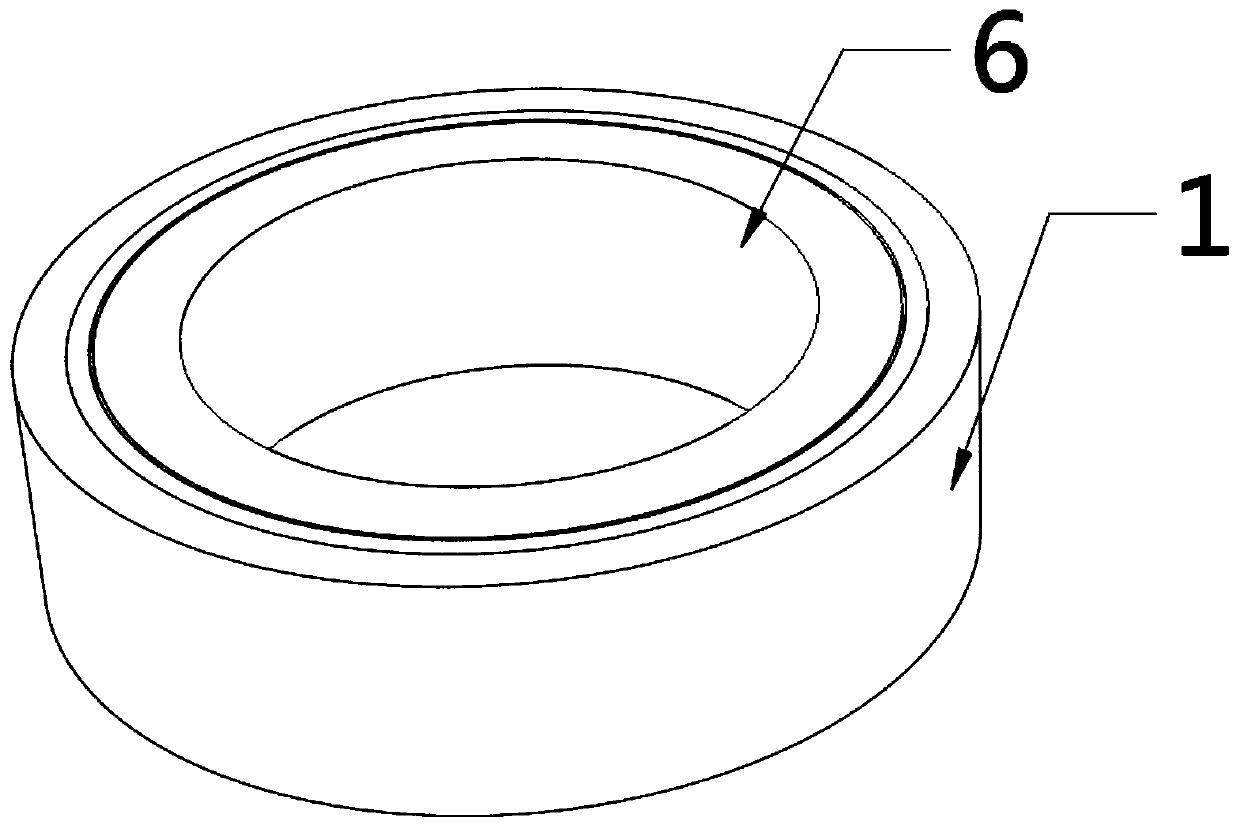 Multifunctional bearing assembly with constant pressure and positioning functions