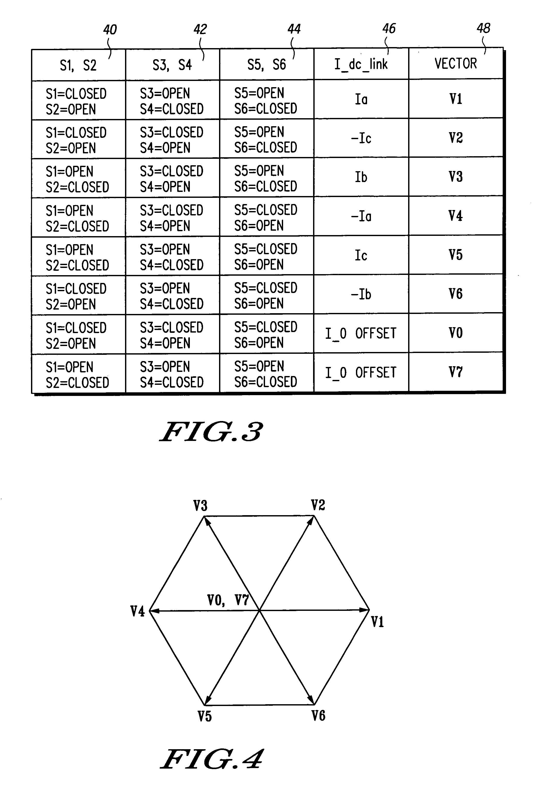 Damping control in a three-phase motor with a single current sensor