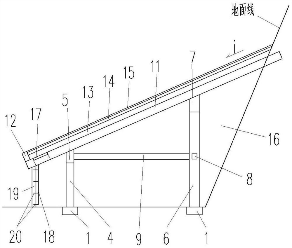 A maintainable shed structure