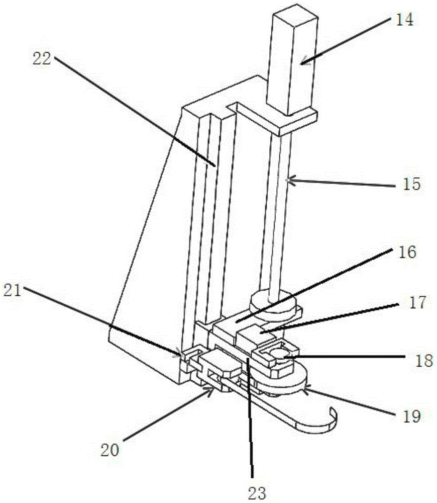 Glass fibre cloth winding machine for galvanic pile